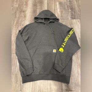 Carhartt Gray John Deere Hoodie